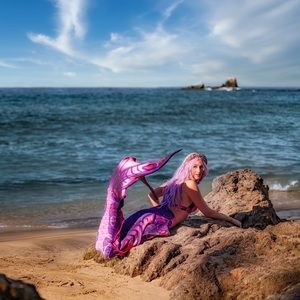 Mertailor Violicious Nympth Whimsy (all fins) for Fantasea Fin Too monofin